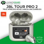 JBL Tour Pro 2 True Wireless Noise Cancelling Earbuds (Champagne)